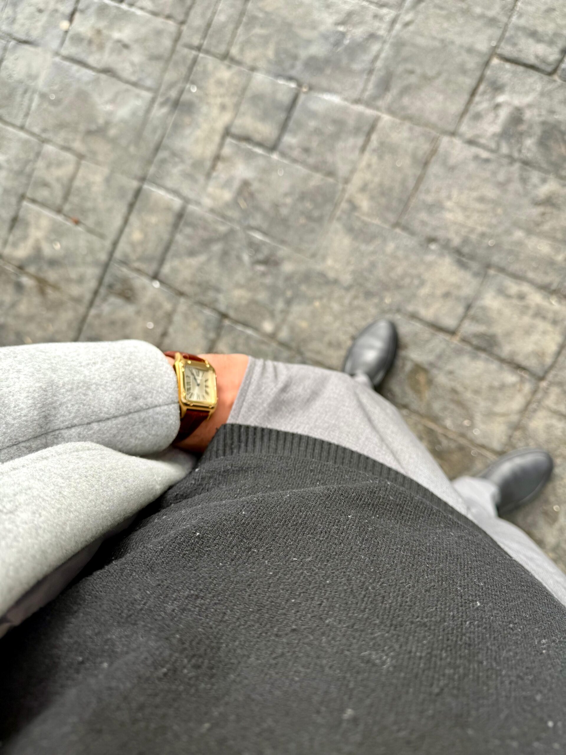 Montre Cartier Cuir Boite Simple – Image 3