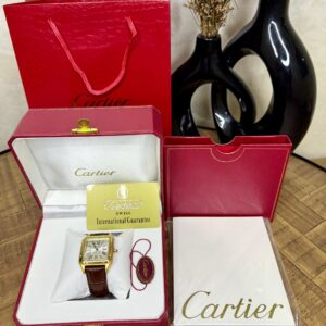 Montre Cartier Cuir Avec Packaging Complet