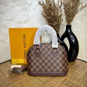 Sac Alma BB Toile Damier Ébène-Sacs a main de luxe