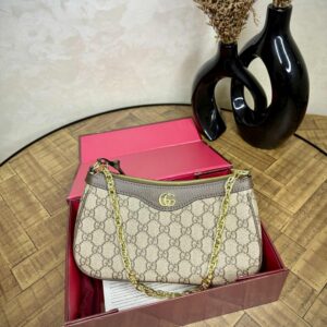 Sac Gucci Ophidia mini format Beige Avec Boite
